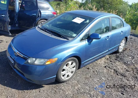 2007 Honda Civic Lx z USA, uszkodzony, nr VIN 1HGFA16557L117969